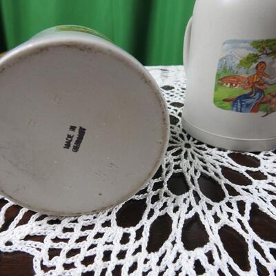 German Stoneware Steins