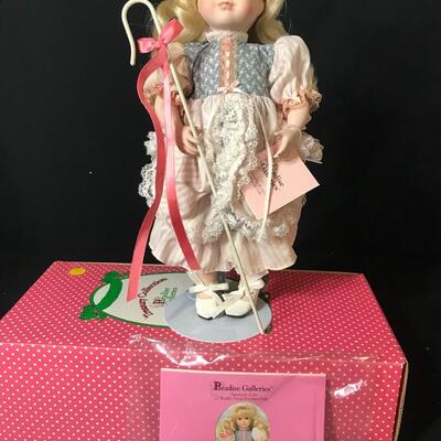 Lot 100: Paradise Galleries Treasury Collection Fairytale Dolls - Beauty, Bo-Peep, Little Red Riding Hood & Princess & The Pea