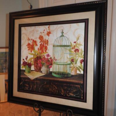 Beautiful BIRDCAGE Print by Villeneuve
