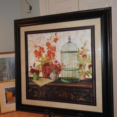 Beautiful BIRDCAGE Print by Villeneuve