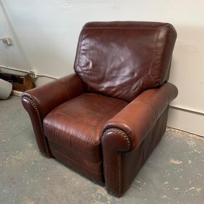 *JUST ADDED* Red Leather Armchair