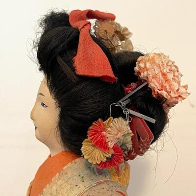 Lot 148 Vintage Geisha Doll In Traditional Costume 16