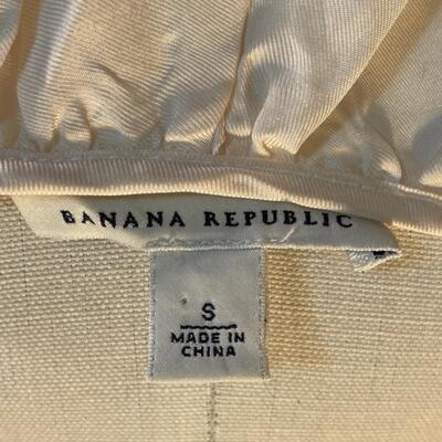 Lot 157 Silk Skirt & Blouse Banana Republic Retro Size Small 6-8