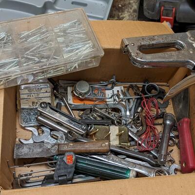 Box of a Variety of Tools, Stapler