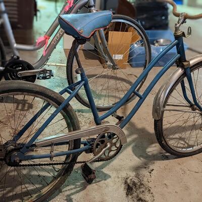 Vintage Blue Bike