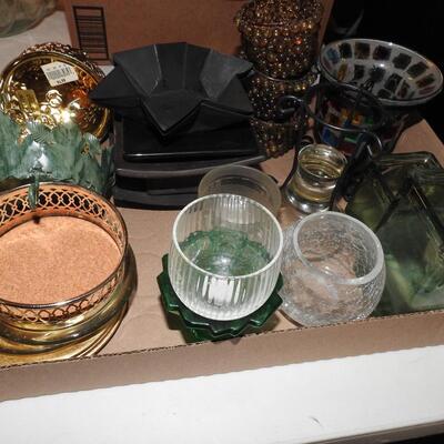 Candle holders and miscellaneous