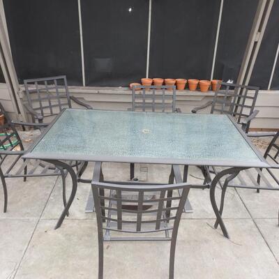 Outdoor patio set