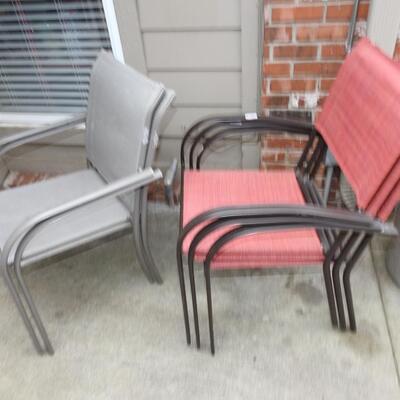 Outdoor patio chairs