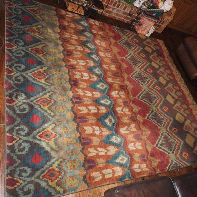 Large Beautiful Karastan  Nylon Rug made in USA
