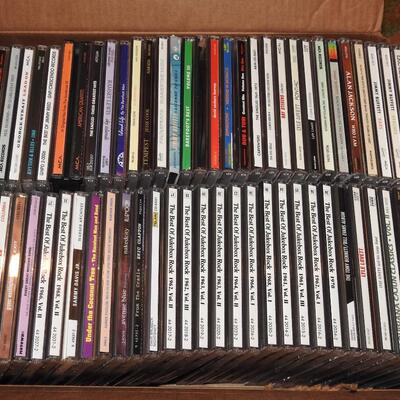 Box of CDs