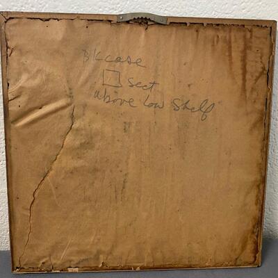 "Role Blue" Framed Painting H. Tajima '63 (Hiroyuki Tajima)