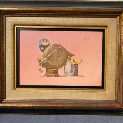 Irvin Cowen signed painting