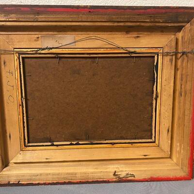 Irvin Cowen signed painting