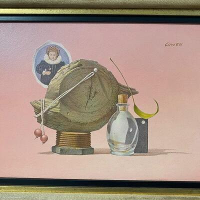 Irvin Cowen signed painting