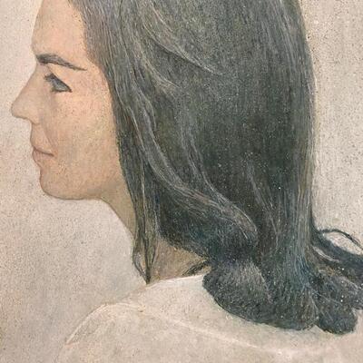 "Barbara Profile", by P. White