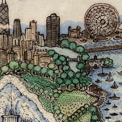 "Chicago" Artist Proof by Robert Klunk