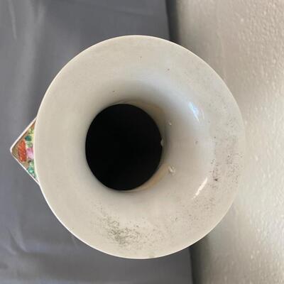 3 Ceramic Vases with Asian Motifs