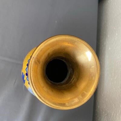 3 Ceramic Vases with Asian Motifs