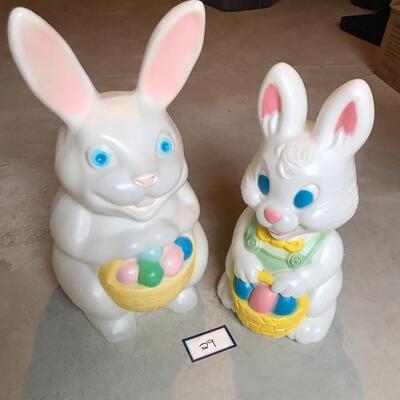 Easter Bunny Blow Molds