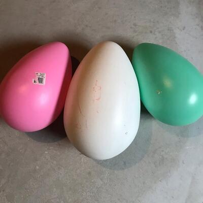 Blow Mold Easter Eggs