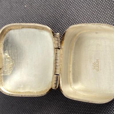 Sterling Silver Trinket Box