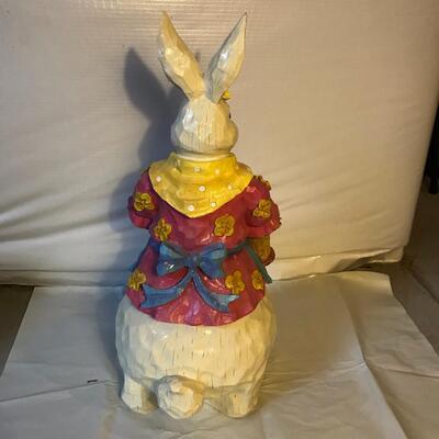 Mrs Easter Bunny Figure
