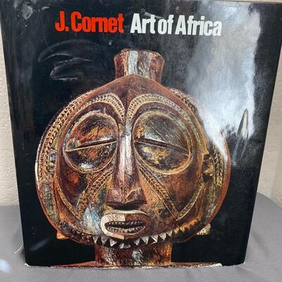 J. Cornet Art of Africa Hard Cover Book