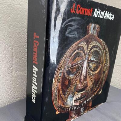 J. Cornet Art of Africa Hard Cover Book