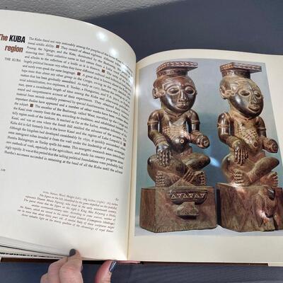 J. Cornet Art of Africa Hard Cover Book