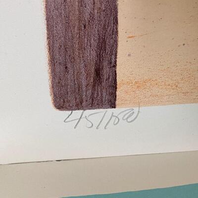 William Nelson "Pueblo Dog" Lithograph Signed & Numbered