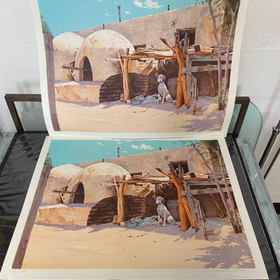 William Nelson "Pueblo Dog" Lithograph Signed & Numbered