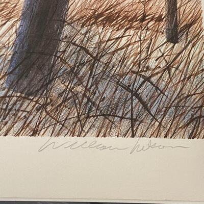 William Nelson "Farm Mailbox" Lithograph