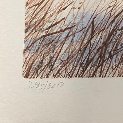 William Nelson "Farm Mailbox" Lithograph