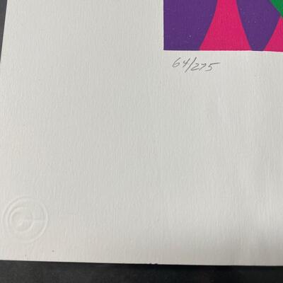 Ann T. Cooper Lithograph "Parrots" Signed & Numbered (64/275)