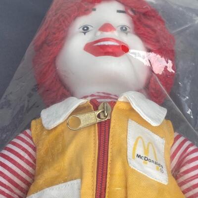 Ronald McDonald Stuffed Clown Doll