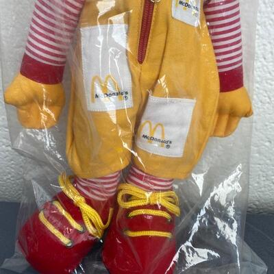 Ronald McDonald Stuffed Clown Doll
