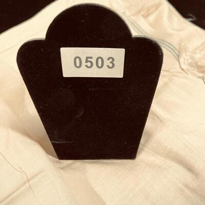 Yardage Vintage â€œHand Made Pongee Silkâ€ unused with original tag