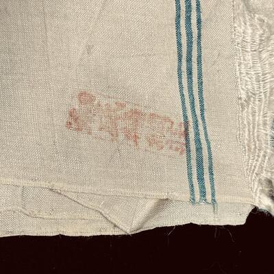 Yardage Vintage â€œHand Made Pongee Silkâ€ unused with original tag