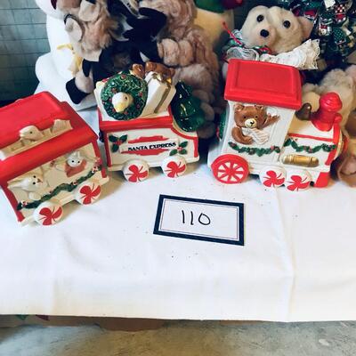 Christmas Train/ Teddy Bear Lot