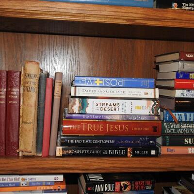 Grouping of Books some Vintage and religious