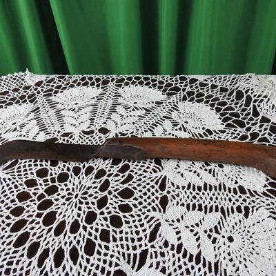 Machete type knife