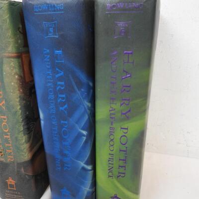 5 Harry Potter Books: Books 1 and 3-6, Hardcover