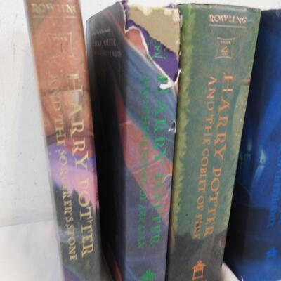 5 Harry Potter Books: Books 1 and 3-6, Hardcover