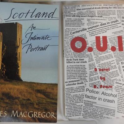 8 Non-Fiction Books: Books on Scotland, O.U.I.