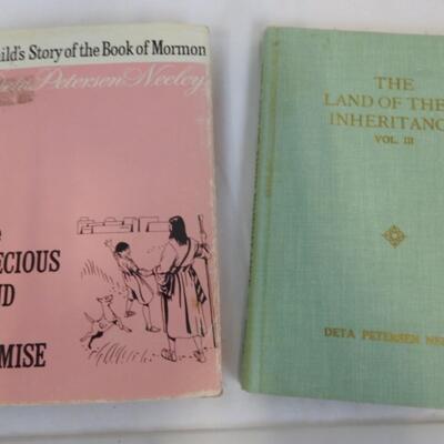 5 LDS Vintage Books: A Child's Story of the Book of Mormon, Volumes 1-4