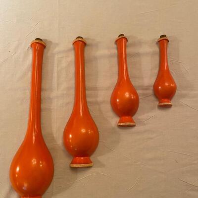 Mid century modern wall plaques