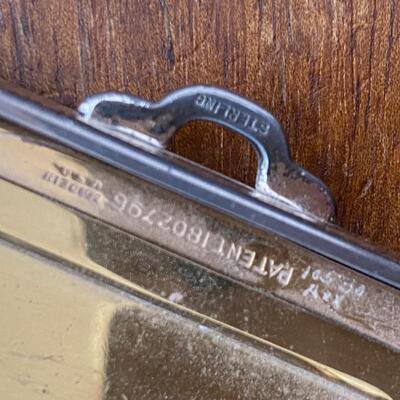 Vintage Sterling Silver Purse Mirror