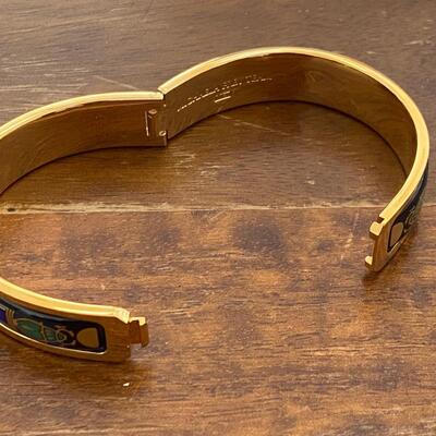Michaela Frey Team Enamel Bangle Bracelet