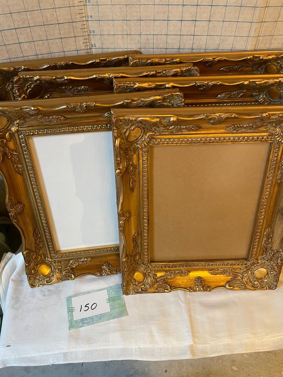 Lot of 6 Gilded Frames