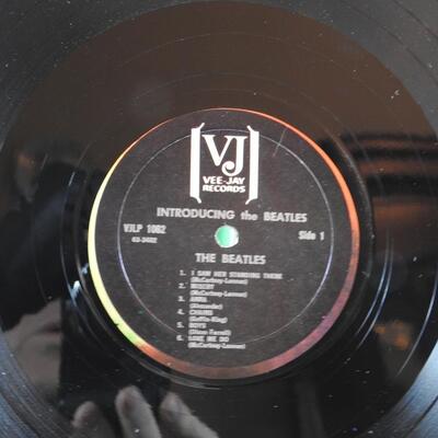 Introducing the Beatles vinyl record